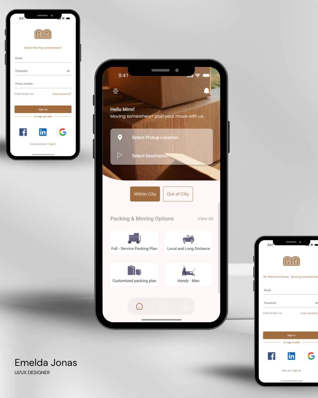 Moving in Motion Design Details